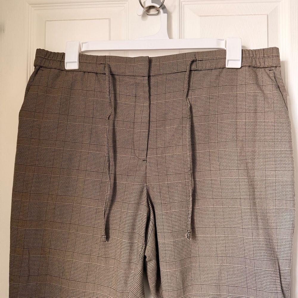 J. Jill Plaid Tan Pants